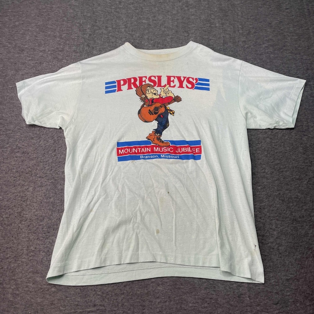 Presleys' Mountain Music Shirt Jubilee Branson Mens 2XL Vintage‎ Graphic Music